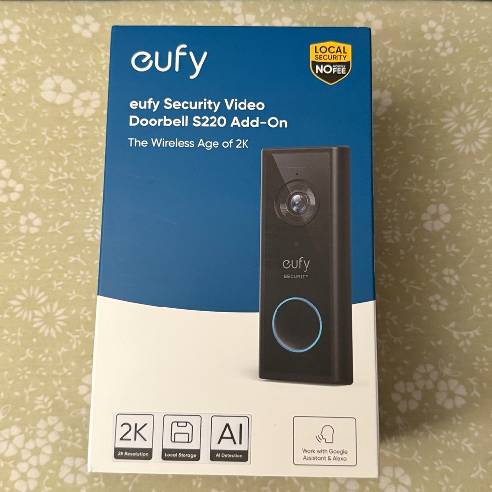 Eufy Security Video Doorbell Camera “S220” Add-On